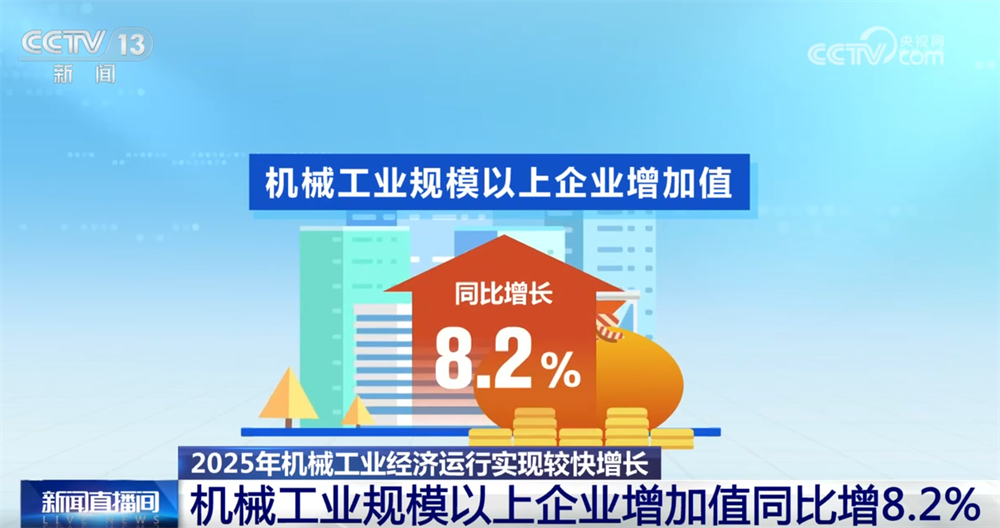 机械工业经济运行稳中向好“向新+向优”2026年有望继续保持平稳运行